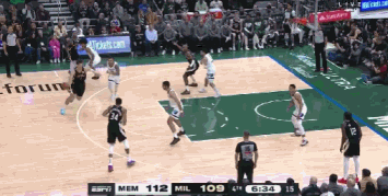 DG视讯官网平台好事成双！字母哥弧顶又被放空 三分穿针带队扳平比分