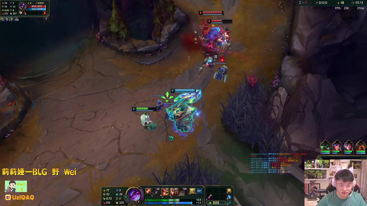 DB官网在线登录入口撞车小Wei，乌兹小炮22杀拿下MVP！一场游戏三个三杀：小炮就是爽