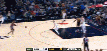 DB视讯官网单点爆破！亚历山大连续3次强攻布劳恩得手 雷霆迅速迫近比分