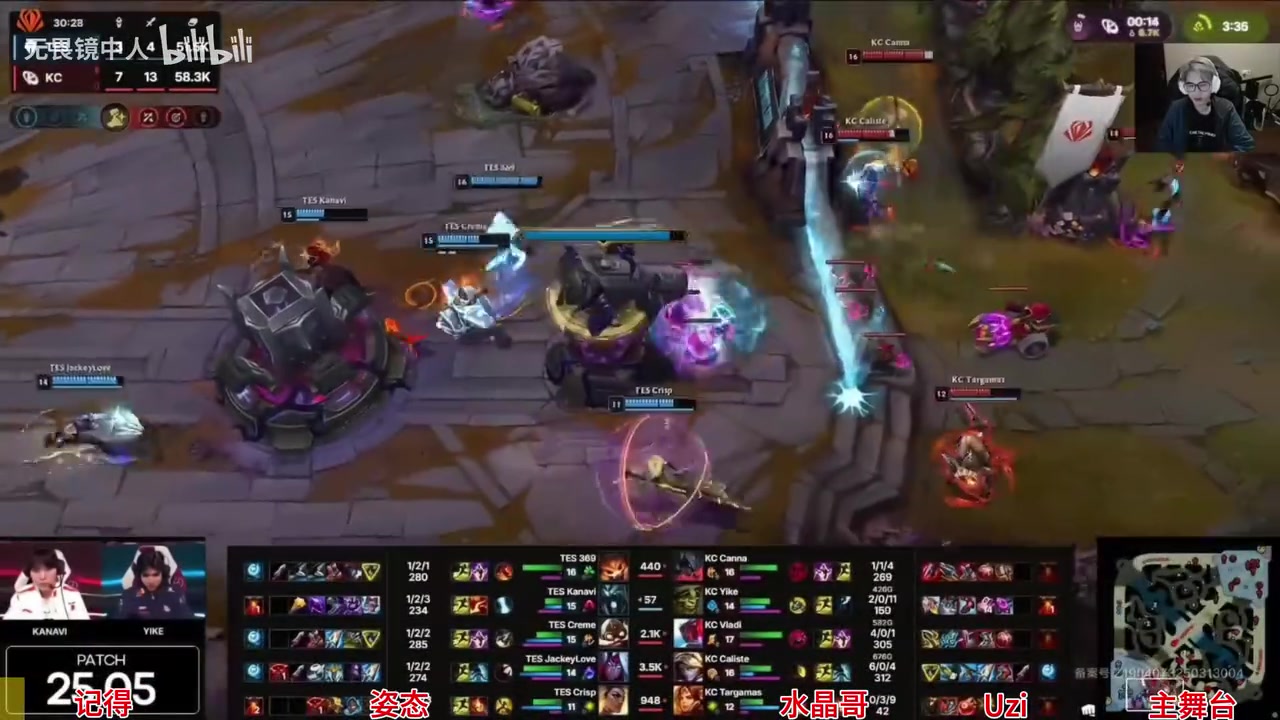 DB视讯官方登录入口全员破防！众解说看TES被KC打成人机零封：真想半决赛打HLE